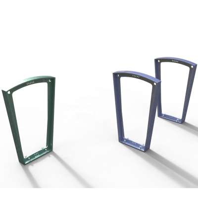 Metal bicycle parking rack aluminum cycle stand