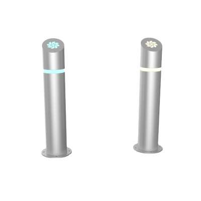 316 stainless steel metal traffic led bollard