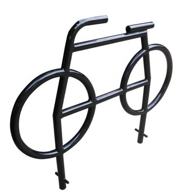 Custom made metal bicycle bike parking racks