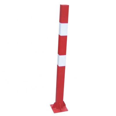 Outdoor metal traffic parking bollard