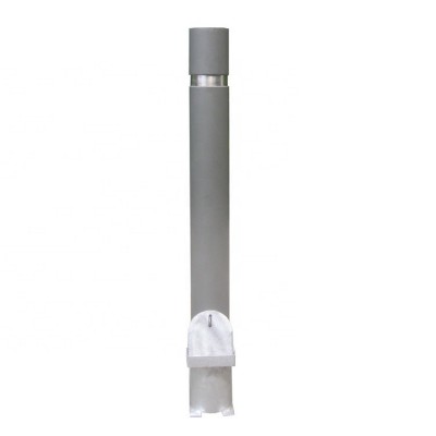 Powder coated steel road street traffic bollards