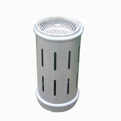 Laser cut steel outdoor ashtray ash urn stainless steel ashtray bin