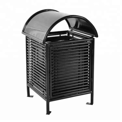 Hot sale antiruest outdoor street trash can/litter bin