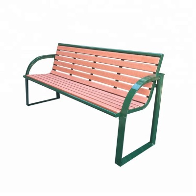 Wood plastic composite outdoor park garden bench