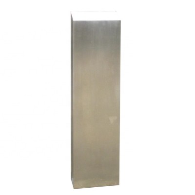 Custom made 316 stainless steel metal bollard