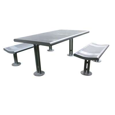 Gavin outdoor park model furniture ADA picnic table park benches with access for wheelchairs